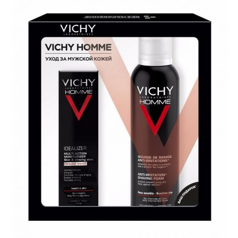 Виши ОМ набор крем для лица Идеализатор 50мл+пена для бритья 200мл VRU02786