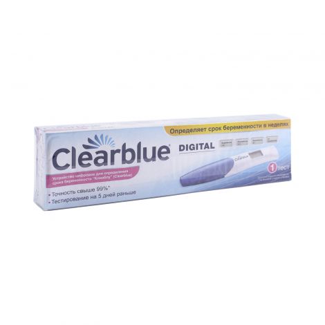 Тест на беременность Clearblue plus