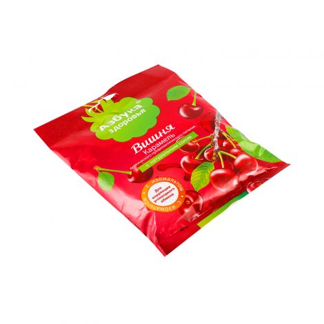 Азбука Здоровья леденцы без сахара с натуральным соком Вишня 50г №3