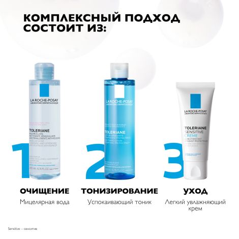 Ля Рош-Позе Ультра Реактив Мицеллярная вода для очищения чувствительной и склонной к аллергии кожи лица и глаз, для снятия макияжа 200мл №7