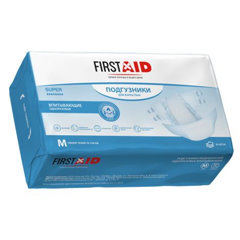 Ферстэйд подгузники для взрослых р.М №30 №6