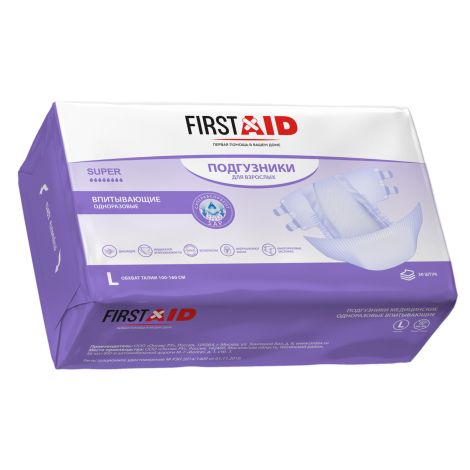 Ферстэйд подгузники для взрослых р.L №30 №6