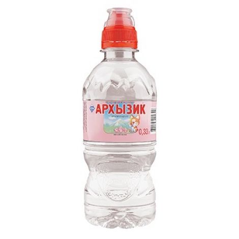 Архызик вода минеральная Спорт для детей без газа 0,33л