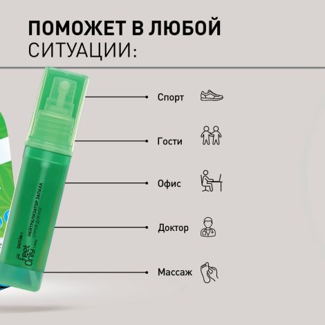 Салтон фит комфорт леди нейтрализатор запаха для ног 40мл №4