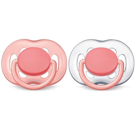 Филипс Авент пустышка ФриФлоу от 6 до 18мес для девочек № 2 SCF178/28