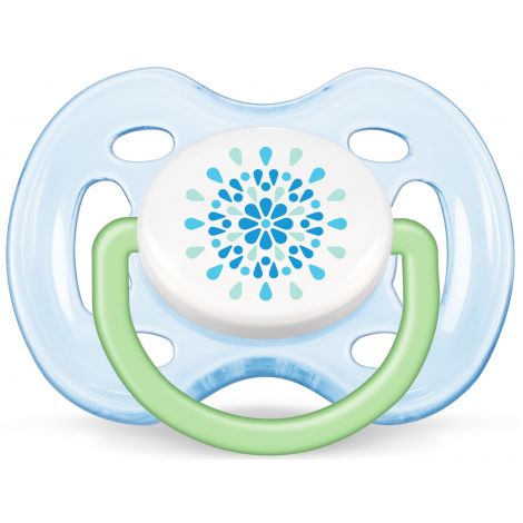 Филипс Авент пустышка ФриФлоу дизайн от 0 до 6мес для мальчиков № 2 SCF180/25 №2