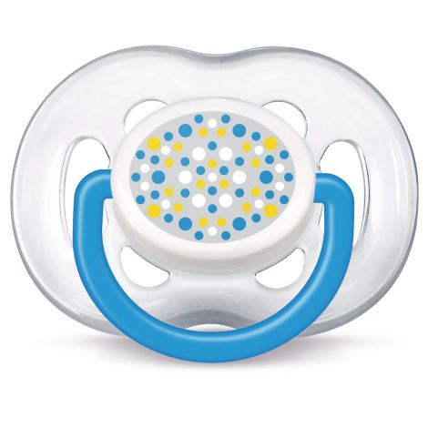Филипс Авент пустышка ФриФлоу дизайн от 6 до 18мес для мальчиков № 2 SCF180/27 №2