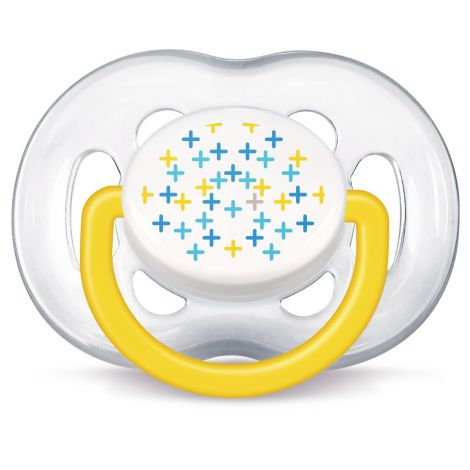 Филипс Авент пустышка ФриФлоу дизайн от 6 до 18мес для мальчиков № 2 SCF180/27 №3