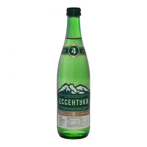 Ессентуки вода минеральная № 4 ОВК стекло 0,5л