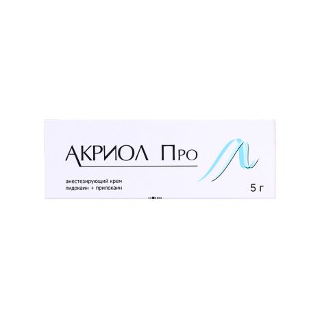 Акриол ПРО крем 2,5%+2,5% 5г