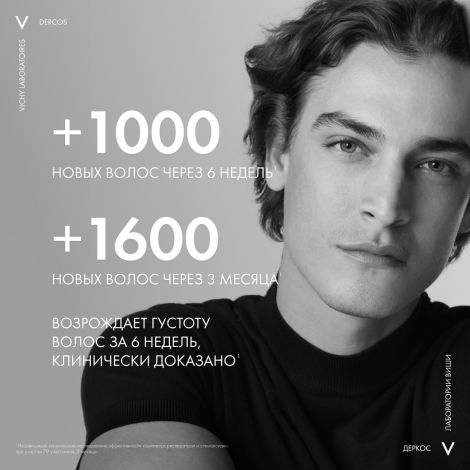 Виши Деркос Денси-Солюшнс Сыворотка для роста, объема и густоты волос со стемоксидином 100мл №4