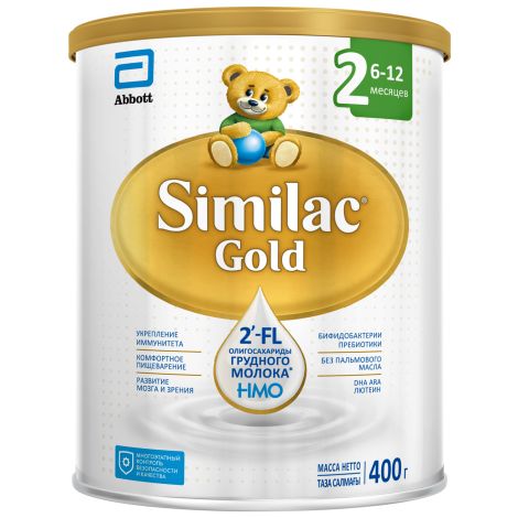 Симилак смесь молочная Голд 2 400г