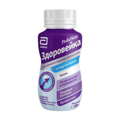 ПедиаШур здоровейка ваниль 200мл