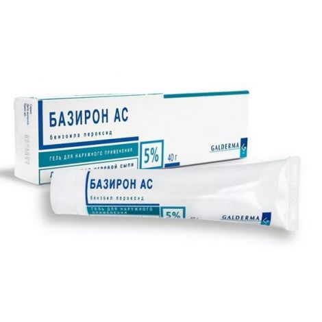 Базирон АС Гель 5% 40г №2 – Купить В Аптеке По Цене 969,00 Руб В.