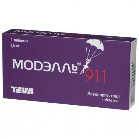 Модэлль 911 таб. 1,5мг №1