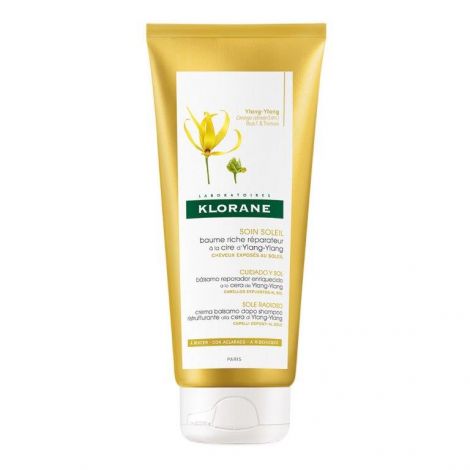 Клоран бальзам для волос восстанавливающий питательный с воском иланг-иланг 200мл