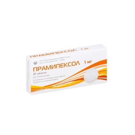 Прамипексол таб. 1мг №30