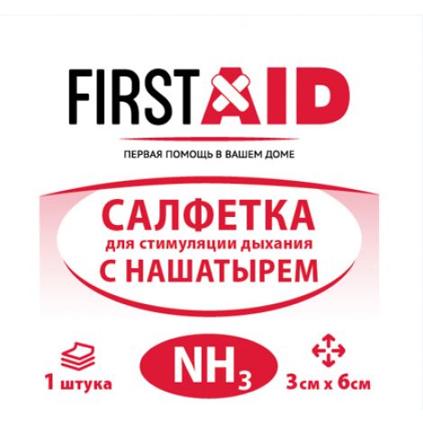 Ферстэйд салфетка для стимуляции дыхания 3*6см №1