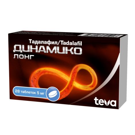 Динамико Лонг таблетки покрытые пленочной оболочкой 5мг №28 №2