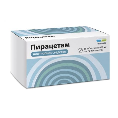 Пирацетам Реневал таб.п/о плен. 400мг №60