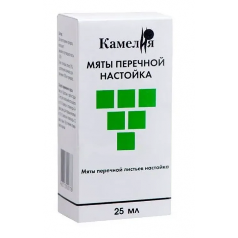 Мяты перечной настойка 25мл