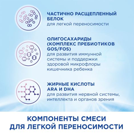 Нутрилон смесь молочная Гипоаллергенный 2, от 6мес 800г  №5