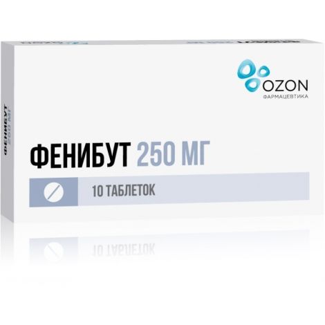 Фенибут таб. 250мг №10 №4