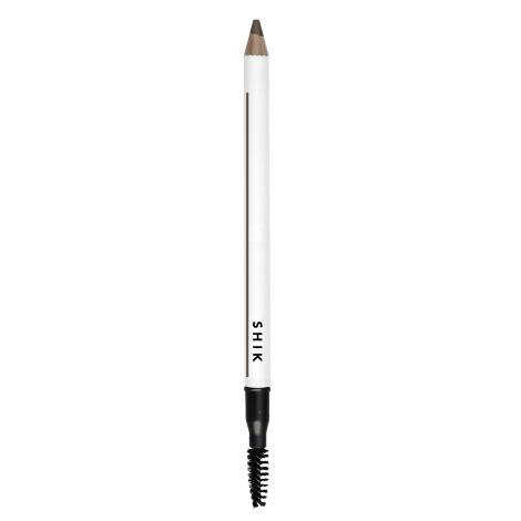 SHIK BROW POWDER PENCIL карандаш для бровей пудровый стойкий с щеточкой DARK 1,19г