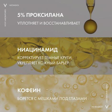 Виши Неовадиол крем-уход для обл. глаз / губ в период менопаузы 15мл №5