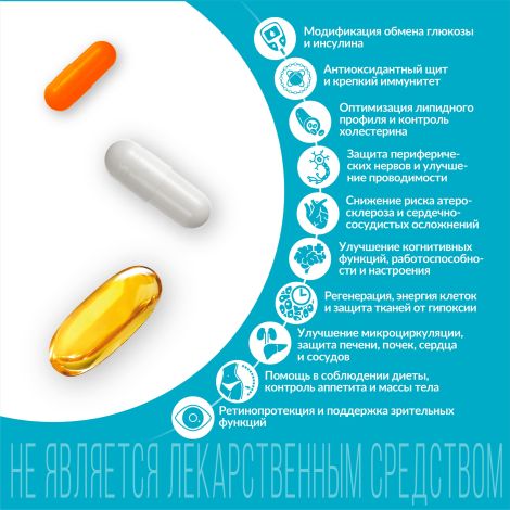 Ригла Витайм Эксперт поливитамины Диабет тристер №96 №2