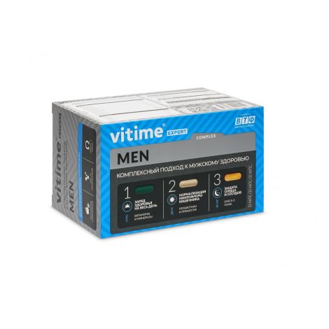 Витиме эксперт men n32 капсулы по 580мг+n32 капсулы по 526мг+n32 капсулы по 655мг