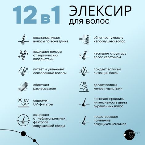 Перфект Лук эликсир для волос 12в1 200мл №3