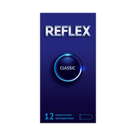 Презервативы из натурального латекса reflex classic в смазке n12 №2