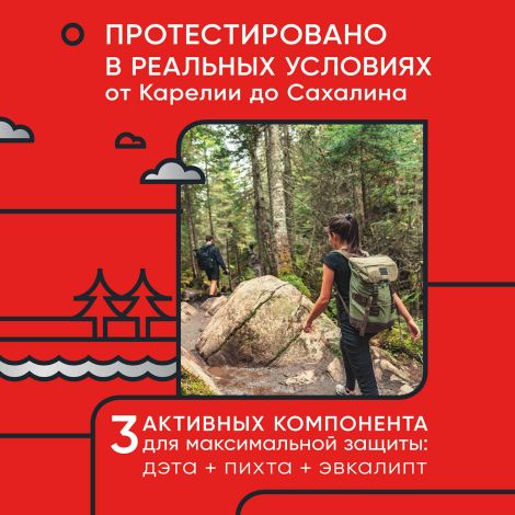 Гардекс Экстрим аэрозоль от всех летающих кровососущих насекомых и клещей 200мл №3