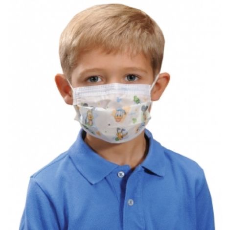 Фото Маленький мальчик в кислородной маске