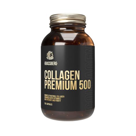 Грассберг Collagen Premium 500 капсулы массой 680мг № 120