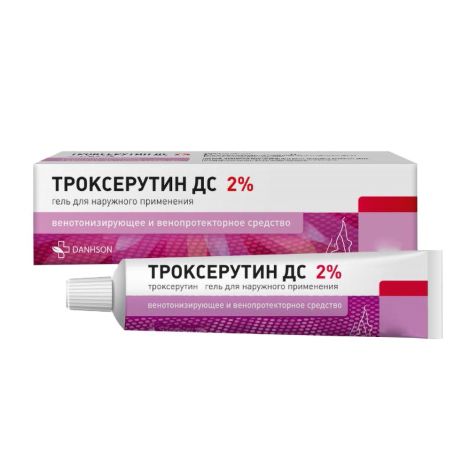 Троксерутин дс гель наруж. 2% 30г