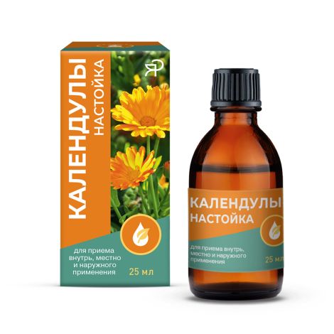 Календулы настойка флак / кап инд. уп. 25мл №3