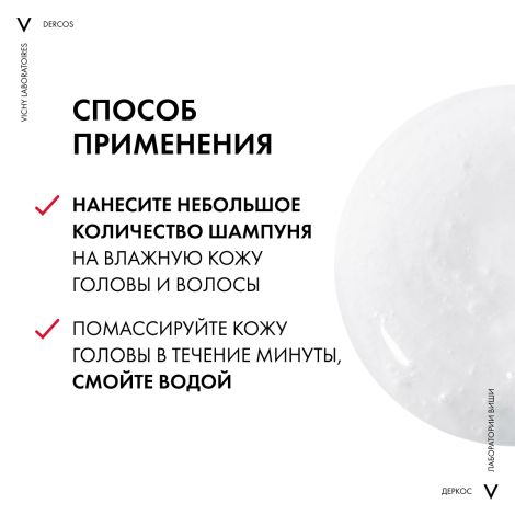 Виши Деркос Энерджи+ Шампунь против выпадения волос эко-рефилл сменный блок 500мл №5