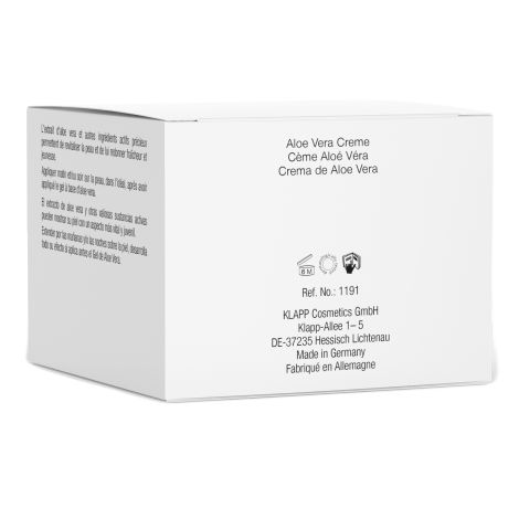 KLAPP SKIN CARE SCIENCE SKIN NATURAL крем Алое Вера 50мл №3