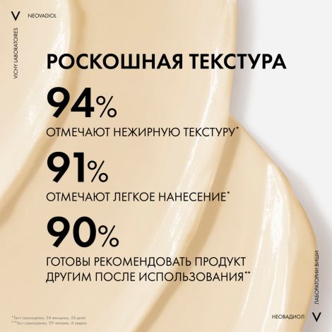 Виши Неовадиол крем лифтинг для лица дневной против пигментации в период менопаузы SPF50 50мл №5