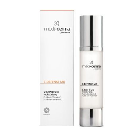 SESDERMA MEDI+DERMA C-DEFENSE MD C+SKIN Bright moisturizing флюид для лица ревитализ. 50мл