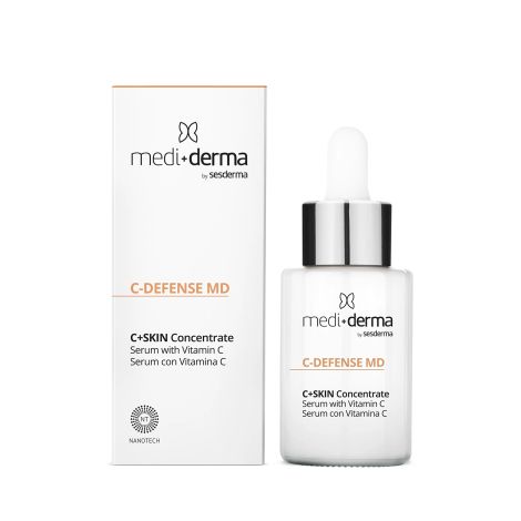 SESDERMA MEDI+DERMA C-DEFENSE MD C+SKIN Concentrate сыворотка для лица липосомальная ревитализ. 30мл