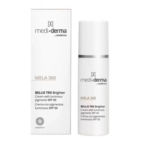 SESDERMA MEDI+DERM MELA 360 A BELLIS TRX Brighter SPF50 крем для лица депигментирующий СЗФ 50 30мл