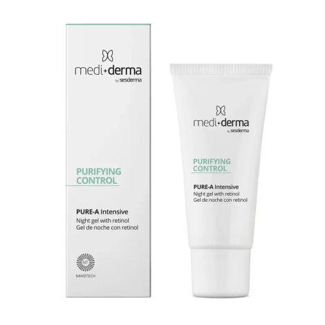 SESDERMA MEDI+DERM PURIFYING CONTROL PURE-A Intensive гель для лица интенсивный себорегулирующий 30мл