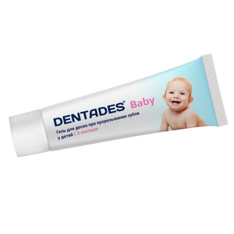 Дентадез бэби детский гель для десен при прорезывании зубов с 3мес. туба 30мл № 1 №2