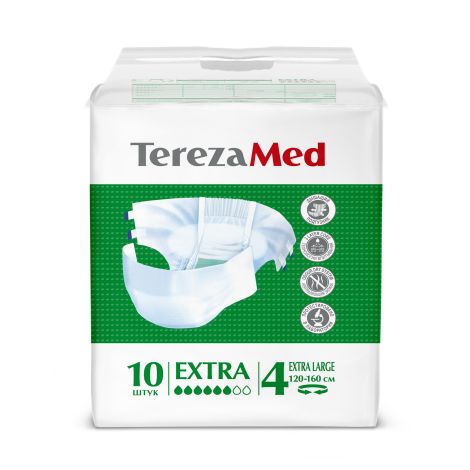 Терезамед Подгузники для взрослых экстра XL р.4 № 10