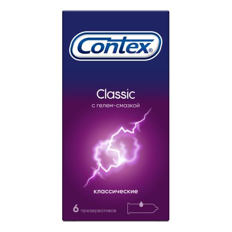 Контекс презервативы классик из натурального латекса № 6 №2