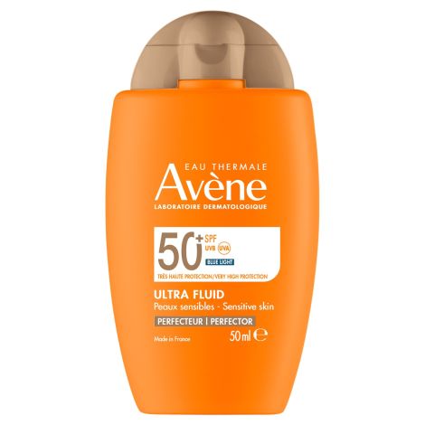 Авен флюид-перфектор для лица ультралегкий солнцезащитный SPF50+ 50мл
