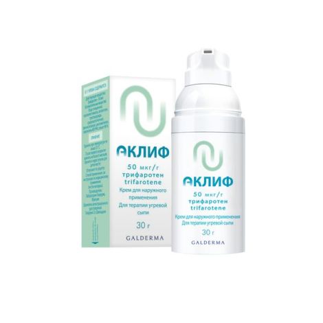 Аклиф крем для наружного применения 50мкг / г 30г